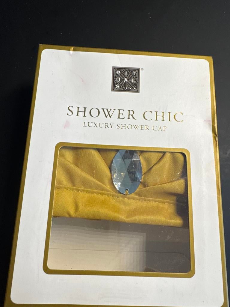 Rituals Shower Chic Luxe Douchemuts Okergeel, Ophalen of Verzenden, Nieuw, Overige typen