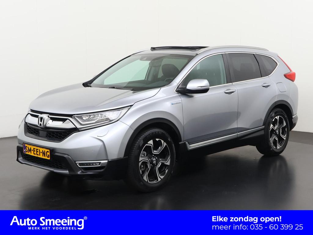 Honda CR-V 2.0 Hybrid Executive | Panoramadak | Leder | Zond, Auto's, Honda, 12 maanden, Gebruikt, 4 cilinders, Adaptive Cruise Control