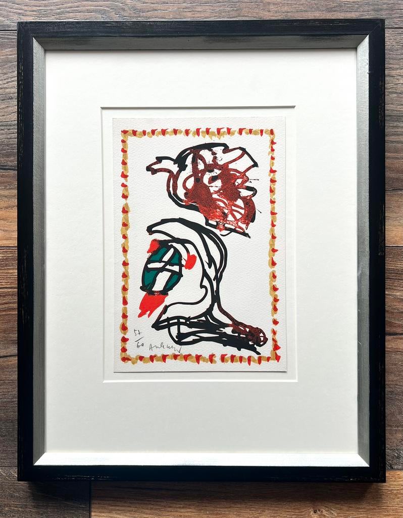 Pierre Alechinsky; litho uit 1977, kleine oplage, zeldzaam, Ophalen