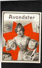 Avondster   etiket   1972, Ophalen of Verzenden, Gebruikt, Sigarenbandjes