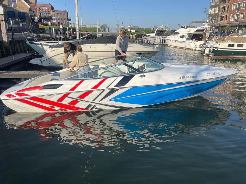 Baja Boss 232 bick block in top conditie !!, Watersport en Boten, Ophalen, Gebruikt, Binnenboordmotor, 200 pk of meer