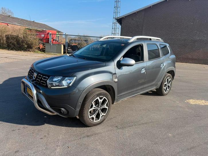 Dacia Duster 1.2 TCE 4X4 2018 Grijs, Auto's, Dacia, Bedrijf, Duster, ABS, Electronic Stability Program (ESP), Elektrische ramen