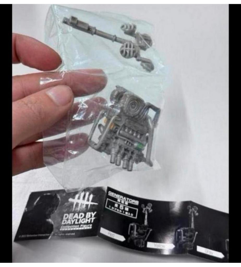 DEAD BY DAYLIGHT GENERATOR Gachapon - Capsule props model, Figuurtje(s), Nieuw, Ophalen of Verzenden, H