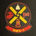 US Marine Corps HMX-1 Helicopter Squadron Patch, Verzamelen, Ophalen of Verzenden, Marine, Amerika, Embleem of Badge