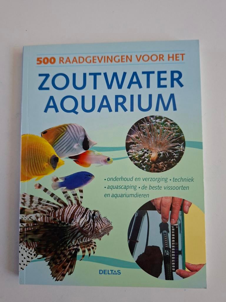 500 Raadgevingen voor het Zoutwateraquarium, Ophalen of Verzenden, Zo goed als nieuw, Onbekend