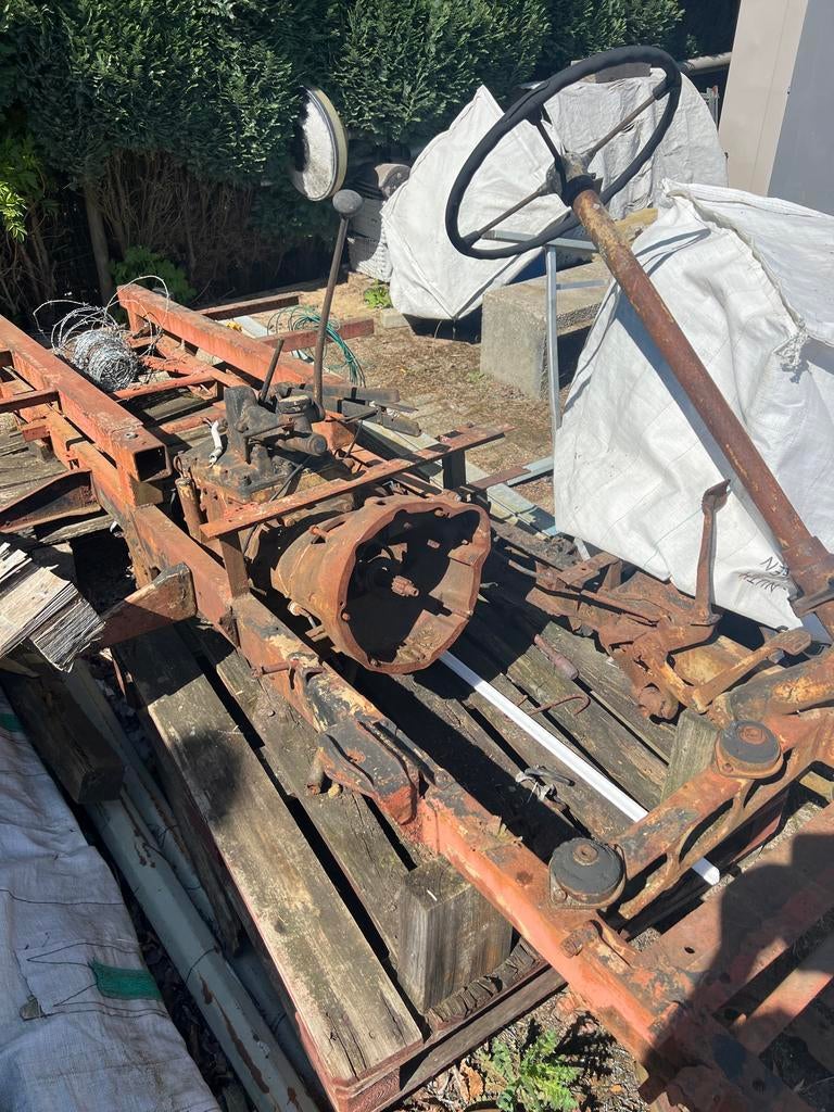 Unimog 411 chassis met PTO bak, Ophalen of Verzenden, Zo goed als nieuw