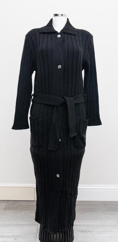 Sinequanone zwart lang vest maat M ZGAN, Kleding | Dames, Truien en Vesten, Zo goed als nieuw, Maat 38/40 (M), Zwart, Ophalen of Verzenden