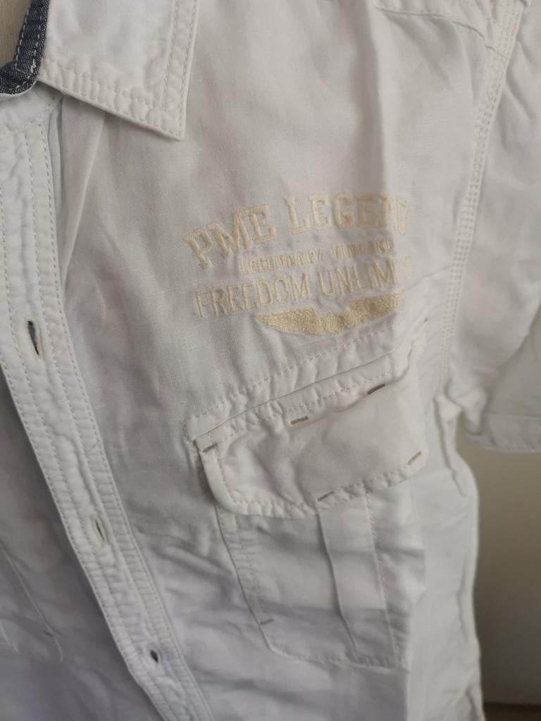 PME LEGEND SHIRT MAAT 2XL, Verzenden, Wit, Zo goed als nieuw, Pme Legend