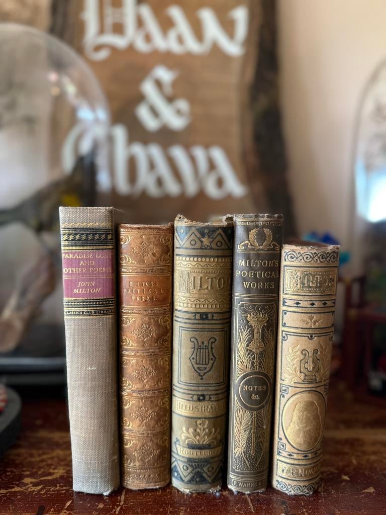 John Milton collectie, Antiek en Kunst, Antiek | Boeken en Bijbels, Ophalen of Verzenden