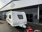 Hobby Excellent 560 UL 2 Aparte bedden + Breed 250cm BJ 2013, Caravans en Kamperen, Caravans, Lengtebed, Rondzit, Hobby, Bedrijf
