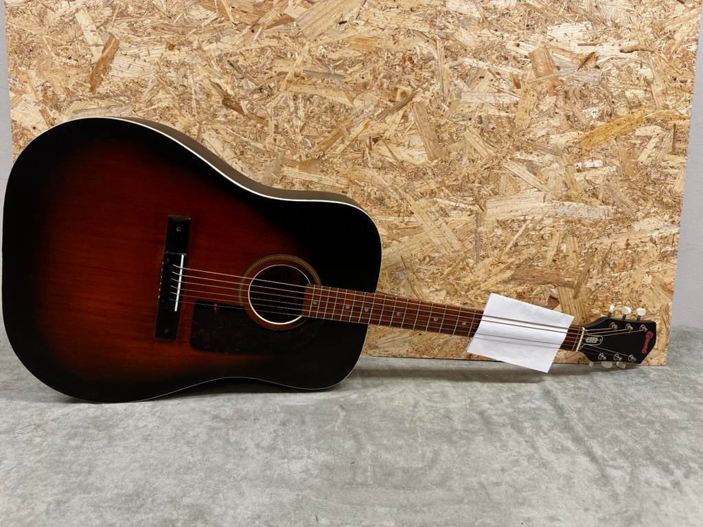 Klassieke Egmond Westerngitaar Sunburst Made Holland - ReK4, Muziek en Instrumenten, Ophalen of Verzenden, Zo goed als nieuw, X