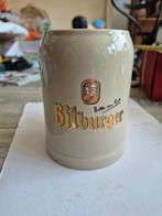 Bitburger Bierpul - Vintage Stenen Pul, Ophalen of Verzenden, Gebruikt, Pul(len), Overige merken