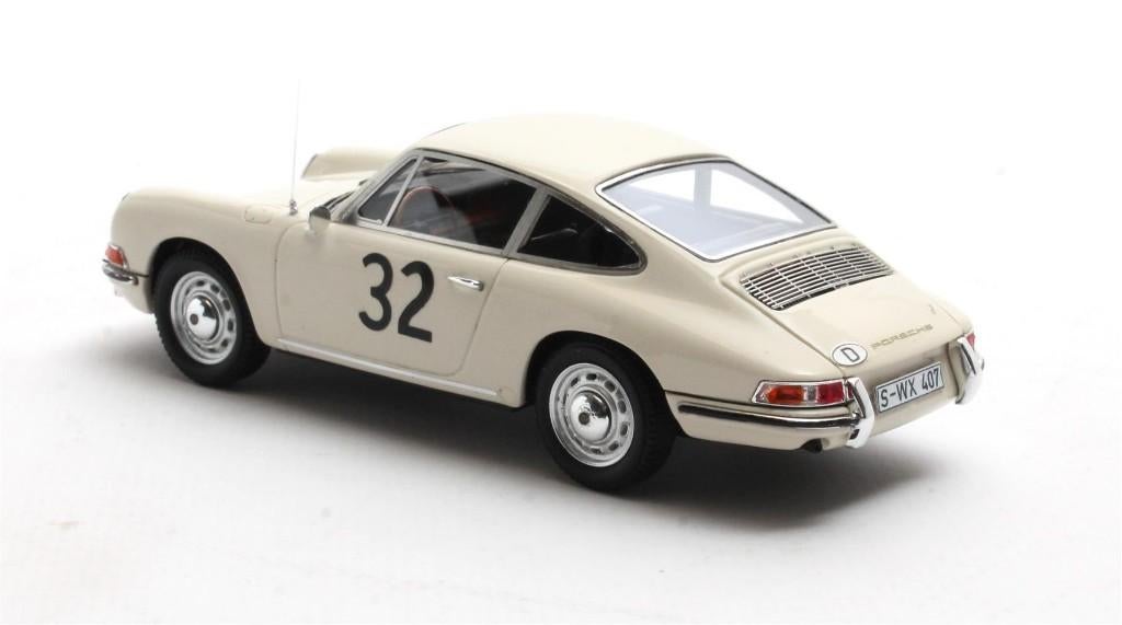 Matrix 1:43 Porsche 911 Le Mans test car no 32 1966 wit, Overige merken, Matrix Scale Models, -, Nieuw