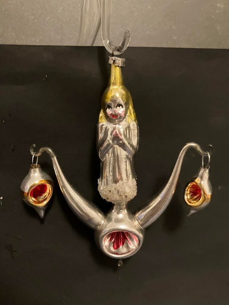 Prachtig oud kerstornament, Ophalen of Verzenden