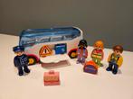 Playmobil 123 Bus met poppetjes en bagage, Ophalen of Verzenden, Zo goed als nieuw, Complete set