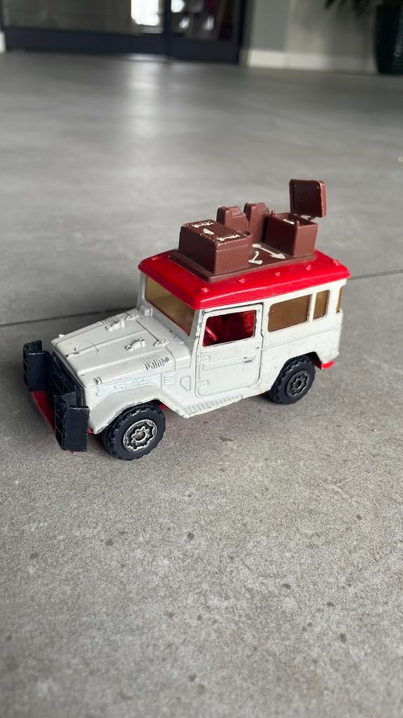 Majorette Toyota Land Cruiser BJ40 uit 1980, Ophalen of Verzenden, Zo goed als nieuw, Overige merken