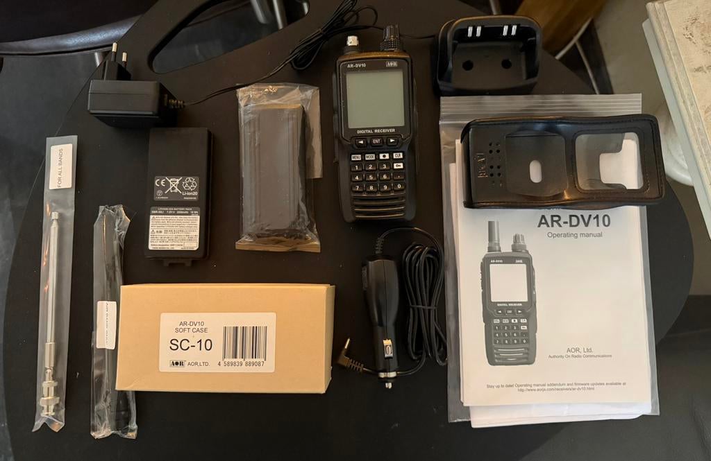 AOR DV-10 Ontvanger (incl Tetra Aciveringscode), Telecommunicatie, Ophalen of Verzenden, Zo goed als nieuw