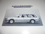 previewbrochure Opel Rekord Caravan  1978, Ophalen of Verzenden, Gelezen, Opel
