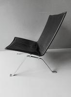 PK22 fauteuil Kjaerholm voor Fritz Hansen, Ophalen, Gebruikt, Minder dan 75 cm, Modern