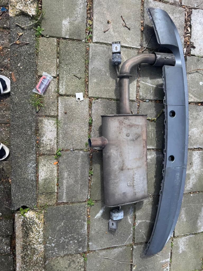 Audi A3 uitlaat met diffuser - mogelijk ook voor andere mode, Ophalen of Verzenden, Gebruikt, Audi