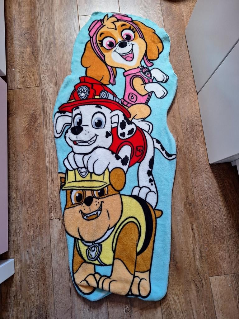 Paw Patrol slaapzakdeken, Ophalen of Verzenden, Nieuw, 85 tot 100 cm, Deken