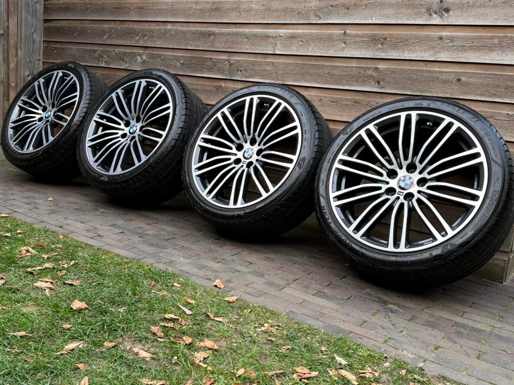 Orig BMW 5-serie Styling 664M 19 inch velgen breedset, Auto-onderdelen, Banden en Velgen, 19 inch, Gebruikt, 275 mm, Banden en Velgen