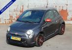 Fiat 500 E 24kwh / Leder / Navi / Climate / 107DKM!, Gebruikt, Zwart, 4 stoelen, Leder