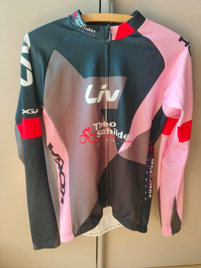 AGU Liv Theo Schilder fietsjack dames L 40-42, Fietsen en Brommers, Gebruikt, Ophalen of Verzenden, L, Dames