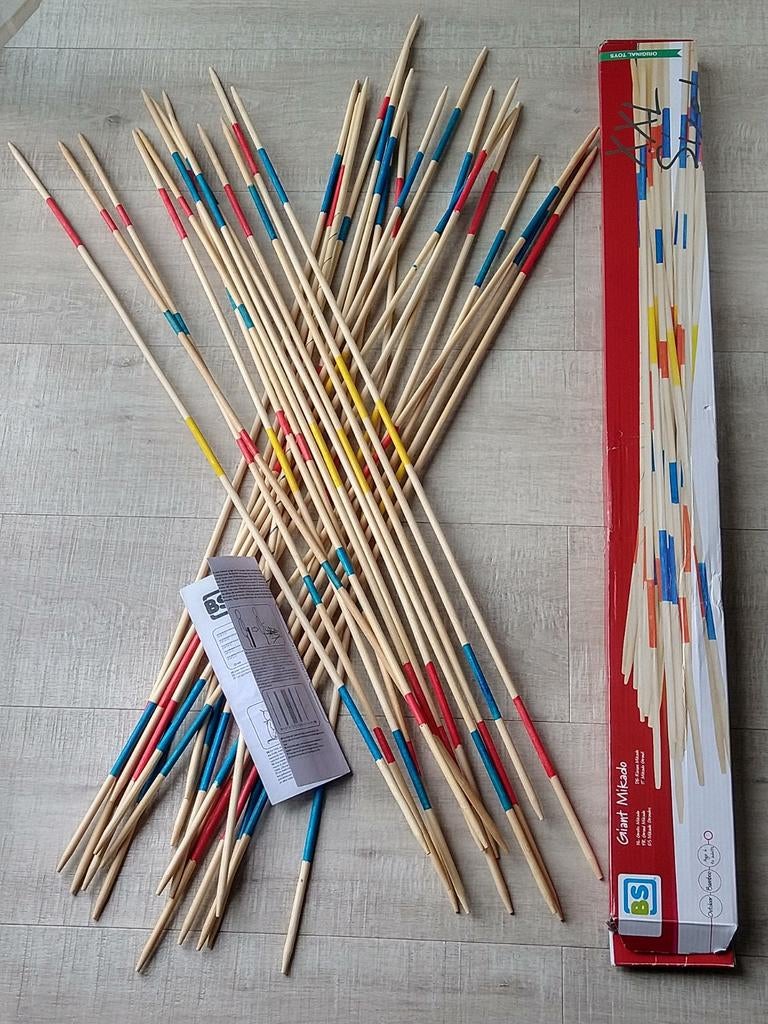 Mikado Giant 90 cm. Z.g.a.n., Ophalen of Verzenden, Zo goed als nieuw, Overige typen