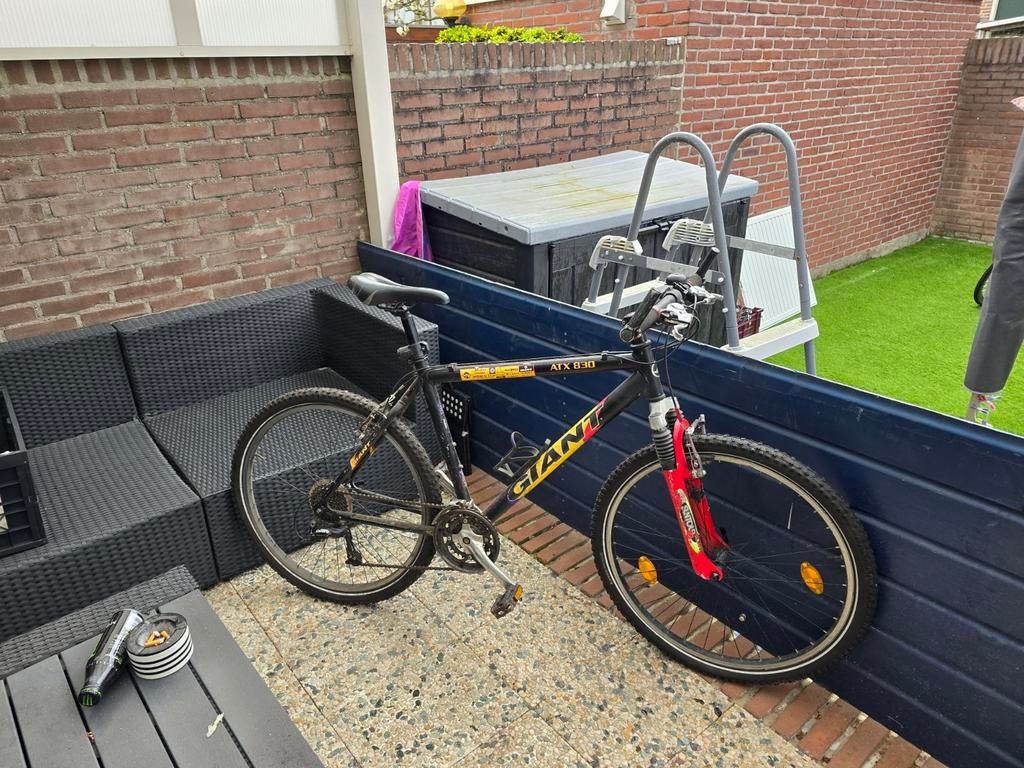 Mountainbike  gaint, 24 inch of meer, Gebruikt, Velgrem, Aluminium