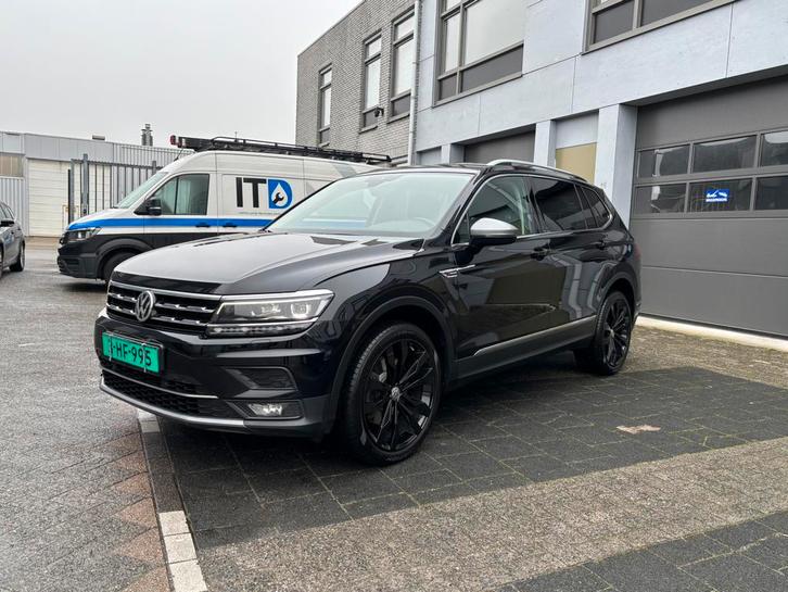 Volkswagen Tiguan 2.0 TSI  ALLSPACE 7 persoons  2018 Zwart, Auto's, Volkswagen, Bedrijf, Tiguan, 4x4, ABS, Adaptive Cruise Control