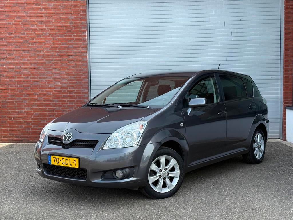 Toyota Verso 1.8 VVT-i Luna| AIRCO| NAP| NEW APK, Zwart, 4 cilinders, 129 pk, Origineel Nederlands