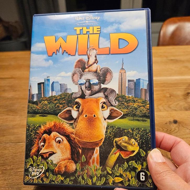 Disney DVD The Wild - Avontuurlijke animatiefilm, Cd's en Dvd's, Dvd's | Kinderen en Jeugd, Zo goed als nieuw, Film, Avontuur