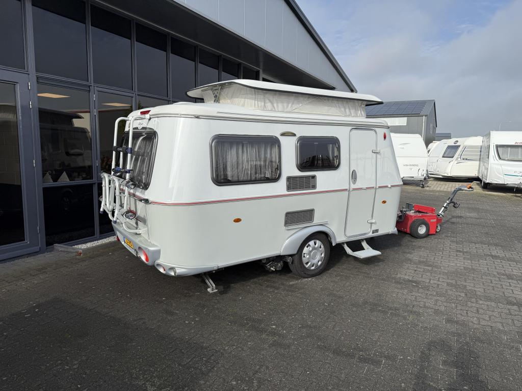 Eriba Touring Triton 430 GT Bed/Zit WC Zit 780KG Tent+Luifel, Caravans en Kamperen, Caravans, Bedrijf, Treinzit, 4 tot 5 meter