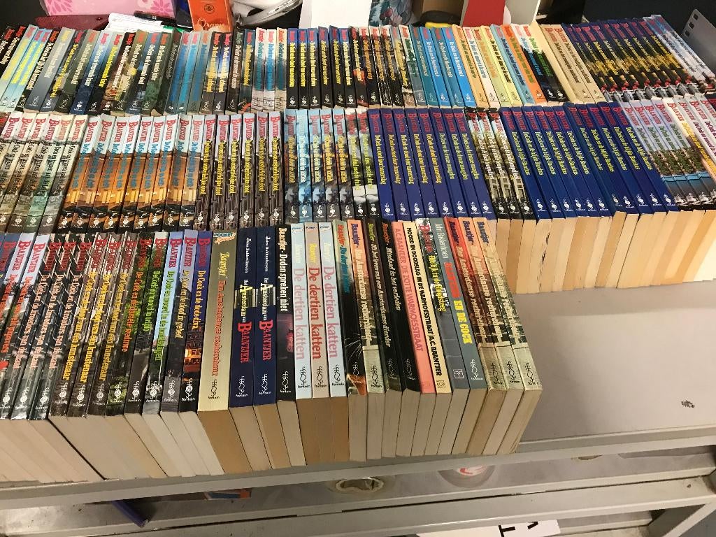 T.K. Heel veel boeken van Baantjer De Cock zie actuele lijst, Ophalen of Verzenden, Gelezen, A.C. Baantjer