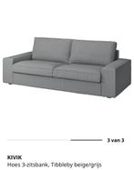 Hoes IKEA kivik 3 zits met armleuningen, Huis en Inrichting, Ophalen, Tweepersoons, 75 tot 100 cm, Zo goed als nieuw