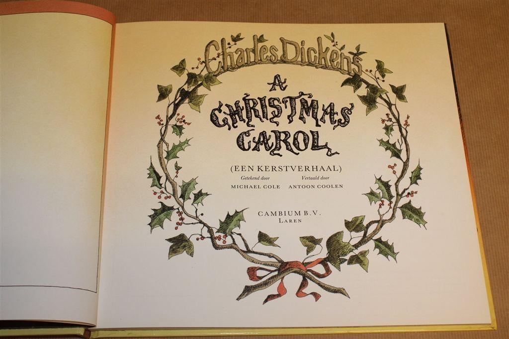 A Christmas carol. Charles Dickens. Geïllustreerde uitgave., Ophalen of Verzenden, Zo goed als nieuw