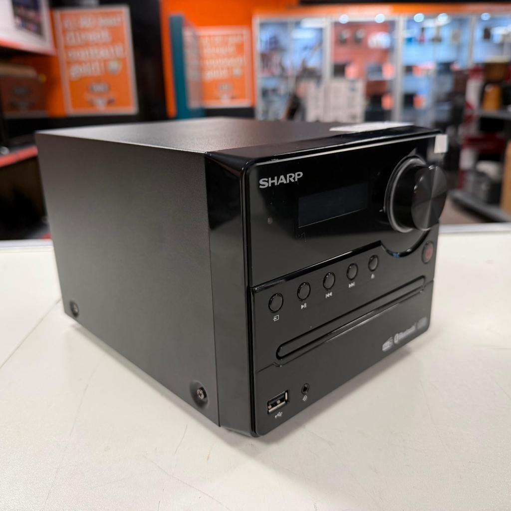 Sharp XL-B517D Black Stereo Set, Audio, Tv en Foto, Stereo-sets, Sharp, Zo goed als nieuw, https://global.sharp/contact/, 1 Takumi-cho, Sakai-ku, Sakai City, Osaka 590-8522, Japan