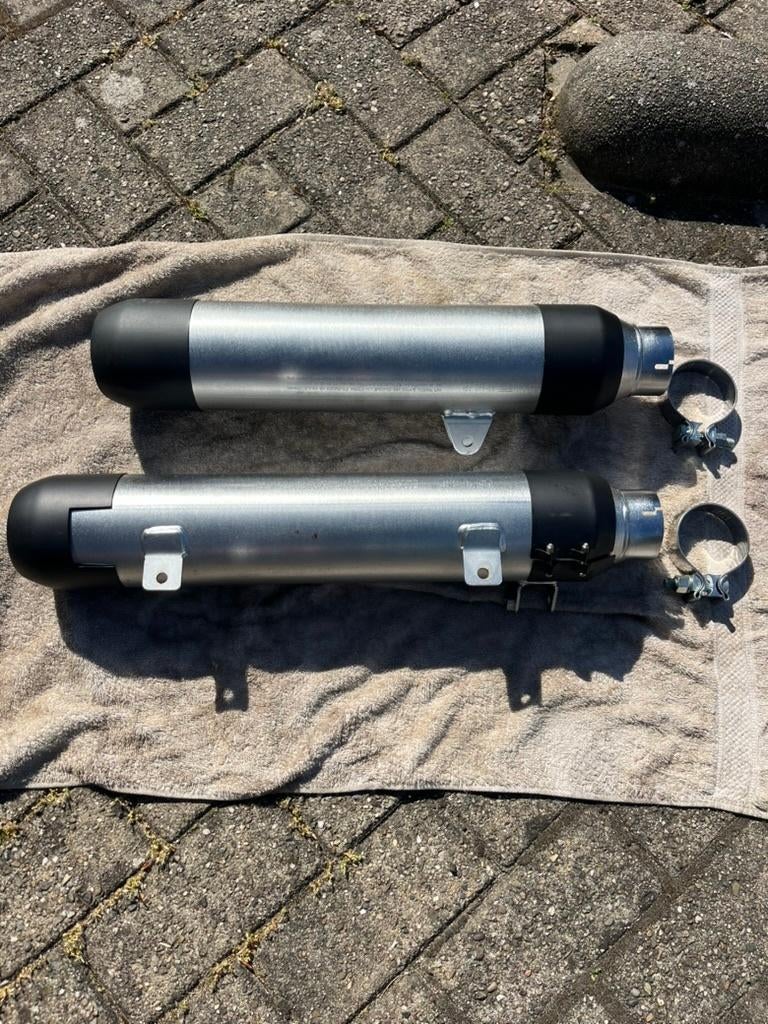 Harley Davidson Vrod uitlaatdempers, Ophalen, Nieuw
