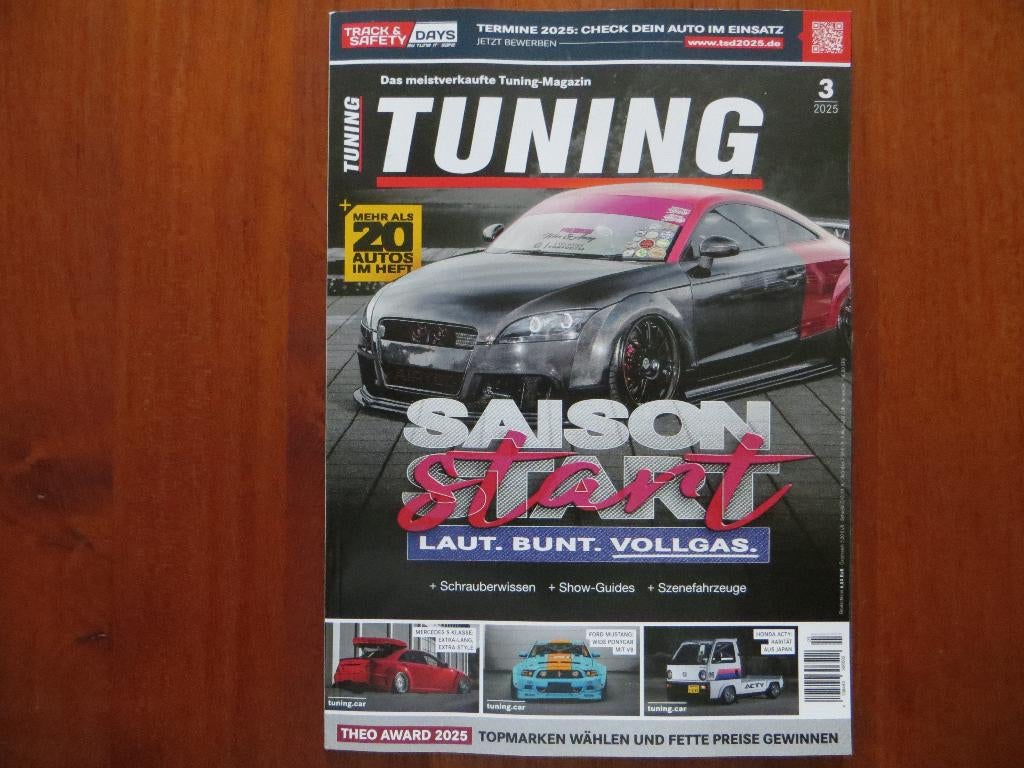 Tuning Magazine nr. 3 2025 o.a. Honda Acty, S-Klasse, BMW M2, Ophalen of Verzenden, Nieuw, BMW