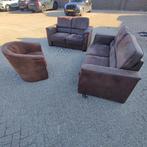 Complete zithoek gebruikt - Opruiming!, Ophalen, Gebruikt, Stof