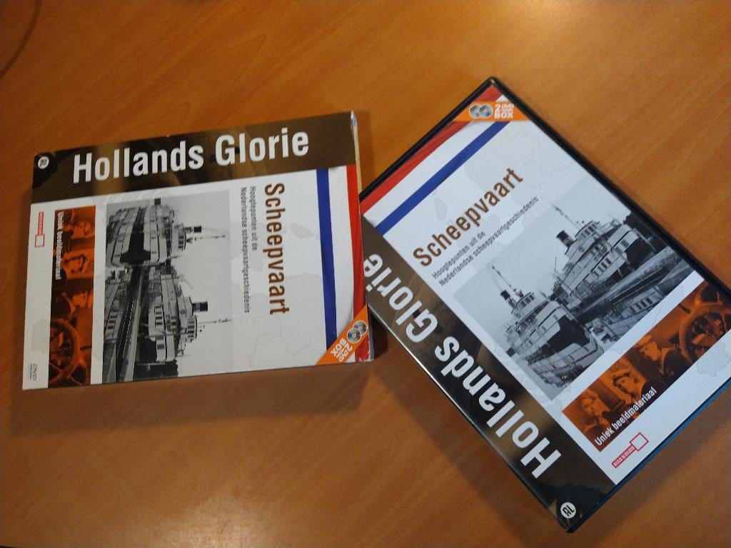 DVD Hollands Glorie Scheepvaart, Alle leeftijden, Ophalen of Verzenden, Zo goed als nieuw, Natuur
