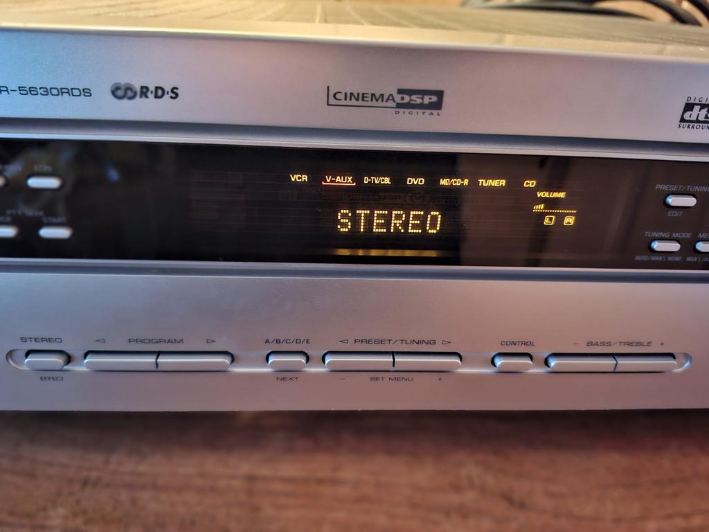 Yamaha 6.1 Home Cinema Set met Tuner-Versterker en Subwoofer, Gebruikt, 70 watt of meer, 5.1-systeem, Dvd-speler