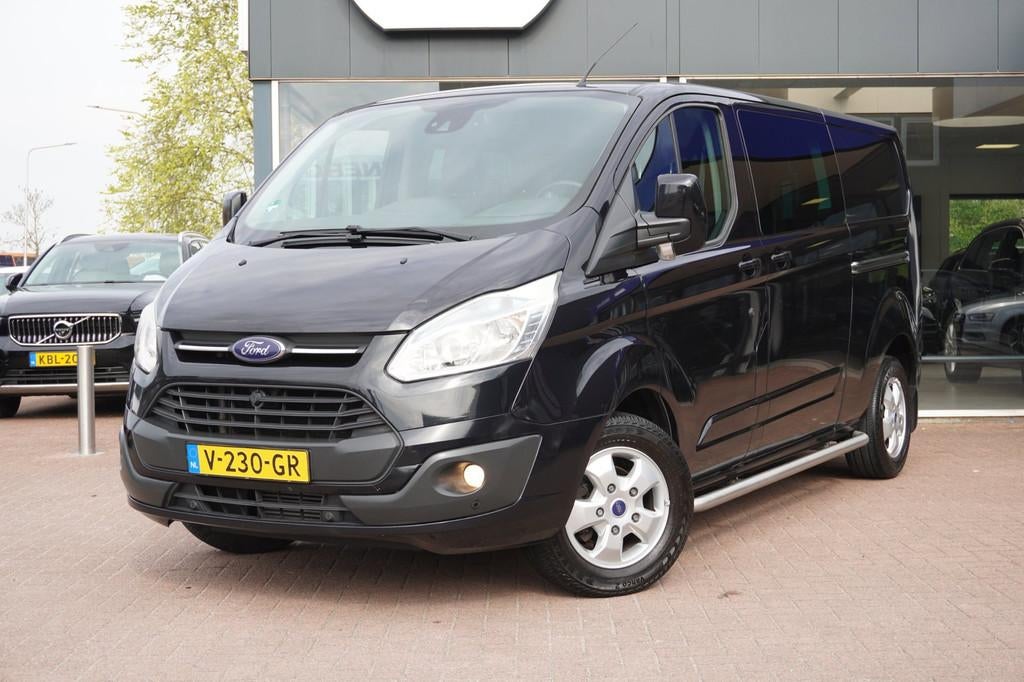 Ford Transit Custom 290 2.2 TDCI L2H1 Limited DC Airco | Tre, Voorwielaandrijving, Euro 5, Navigatiesysteem, Gebruikt