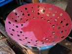 Grote Fuchsia Roze Fruitschaal, Ophalen, Overige materialen, Gebruikt, Schaal