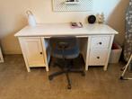 Ikea Hemnes bureau wit, Ophalen of Verzenden, Gebruikt, Bureau