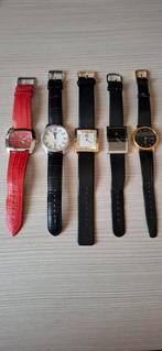 5x dameshorloge, Ophalen, Staal, Overige merken