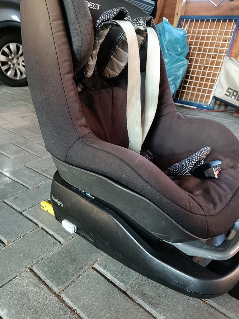 Maxi-Cosi FamilyFix autostoel met base, Kinderen en Baby's, Autostoeltjes, Ophalen, Gebruikt, Zijbescherming, Isofix