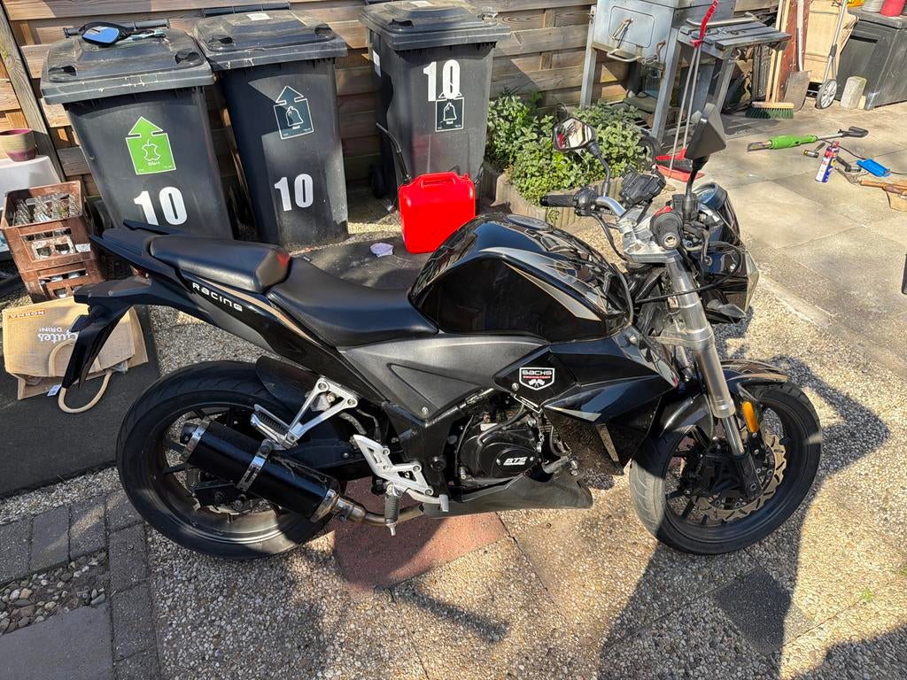 Sachs SFM 4 Takt Schakelbrommer - Zwart, Fietsen en Brommers, Ophalen, Gebruikt, Maximaal 45 km/u