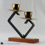 Design midcentury kandelaar, -, Ophalen of Verzenden, Zo goed als nieuw, -